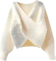 [Generic] Womens Outfits Office Ladies Elegant Turtleneck Basic Shirts+Cross Knitted Sweater+Long Skirt Sets