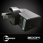 Zoom AD17 DC5V USB AC Adapter for H1, H2n, H5, H6, R8, Q2HD, Q4 or Q8