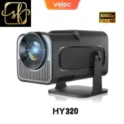Projector HY320 Android 11 Wifi 6 BT 5.0 390ANSI Allwinner H713 Native 1080P 4K