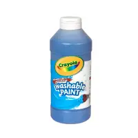 在飛比找誠品線上優惠-Crayola可水洗兒童顏料/ 16OZ/ 藍色