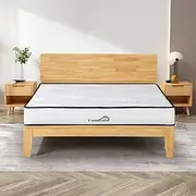 Familand King Mattress, 22cm Innerspring Mattresses in a Box, Individual Pocket Spring, Medium Firm King Size for Motion Isolation,Strong Edge Support,Pressure Relief