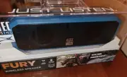 Altec Lansing Blue Fury Wireless Speaker Water Resistant Portable Bluetooth. NEW