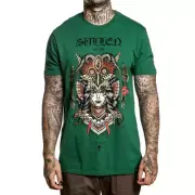 Sullen Art Collective Jade Mermaid Premium Fit Mens T-Shirt Tattoo Art
