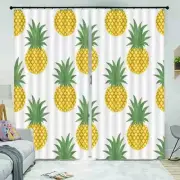 Pineapple Opportunity 3D Curtain Blockout Photo Printing Curtains Drape Fabric