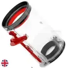 Dyson V15 Detect Dust Bin Canister SV22 Submarine Big Clear Container Bucket
