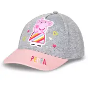 Hasbro Peppa Pig Baseball Hat for Girls Ages 2-4, Toddler Baseball Cap