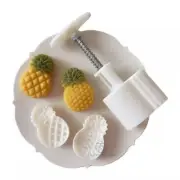 Pineapple Jam Tart Plunger and Cutter Cookies Nastar Tools Cute Mold