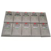Organ Needle - 100 Organ B27 DCX27 Overlock Serger Sewing Machine Needles (10...