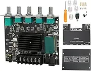 Bewinner Bluetooth Amplifier Board, 2X50W+100W ZK-MT21 DC12-24V Stereo Digital Power Amplifier Card High Power for Speakers 15-100W 4-8Ω