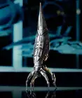 *Limited Edition* Mass Effect: 8" Reaper Sovereign Ship Replica - Silver Variant