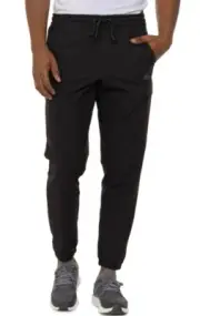 Quicksilver Mens Warp Knit Cargo Joggers Black Size Small MSRP $100