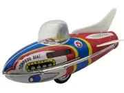 Vintage MF923 "Torpedo Boat" Tin Submarine Tin Toy Go Action Toy-Free Shipping