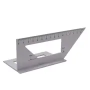 45/ 90 Degree Miter Gauge Multifunctional Square Scribing Ruler Angle Scribe