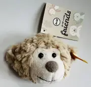 Steiff Soft Cuddly Friends Monkey Head Keyring Clip Plush