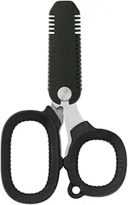 Midori Compact Durable Scissors, Portable Multi, Black (49858006)