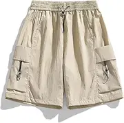 [TOSKIP] Men's Hiking Cargo Shorts Stretch Quick Dry Lightweight Shorts for Men Fishing Athletic Shorts with Pockets