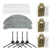 Robot Vacuum Cleaner Accessory Drum Brush Side Brush Filter Mop Pad for RV-L11-A