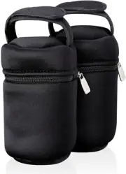 Tommee Tippee Insulated Baby Bottle Bag - Closer to Nature, 2 Pack