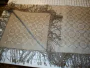 SALE New hand woven Linen tablecloth from Lithuania reversible beautiful design