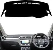 Dashboard Cover Dash Mat,for MG ZS EV 2017 2018 2019 2020 2021 2022 2023,Anti-Scratch Dash Cover Dashboard Cover Mat Sun Shade Protect Carpet