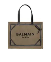 Balmain B-Army Top Handle Bag One size Brown
