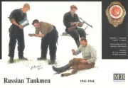 SOVIET RUSSIAN TANKMEN 1943-44 (TANK CREW AT REST) #3535 1/35 MASTERBOX