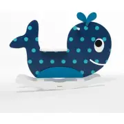 RocketBaby Gigio The Whale Rocker Toy For Toddlers - Cute & Fun Whale Design