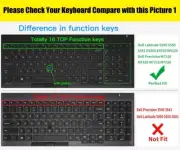 Compatible with Dell Latitude 5580 5590 5591 E5550 E5570 Dell Pr Keyboard Cover