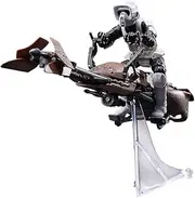 Star Wars The Vintage Collection Speeder Bike, Star Wars: Return of The Jedi 3.75-Inch Collectible Vehicle with Action Figure, Ages 4 and Up