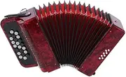 22 Keys 8 Bass Accordion, With Strap And Backpack, For Solo And Ensemble, Musical Instrument For Home And Classroom