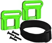 Aluminium 7075 Alloy Battery Hold-Down Retainer for Traxxas 1:8 4WD Maxx Slash 6S Brushless Short Course Truck 102076-4 / 4WD Sledge Monster Truck-95076-4 Upgrades - Green