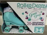 Roller Derby Gumdrop Kids' Adjustable Quad Skate - Mint (3-6)