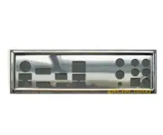 For MSI Z270I GAMING PRO CARBON AC Shield I/O IO Rear Backplate Motherboard