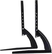 Black Metal Steel Bracket for Flat Led LCD Screen Tv Desktop Table Top Mount Stand Holder Tv Stand Tv Bracket