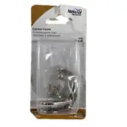 National Hardware Clothes Ball End Hooks N199-190 Nickel 2 per Pack V162