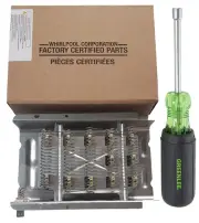 Whirlpool GEX9868JT1 OEM Dryer Heating Element Heater & Install Tool