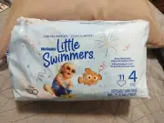 Huggies - LITTLE SWIMMERS - Swim Diapers 11-Pack - Size 4