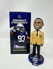 DWIGHT FREENEY Indianapolis Colts NFL 2024 Hall of Fame GOLD JACKET Bobblehead