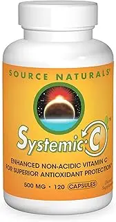 Source Naturals Systemic C 500mg, 120 Capsules