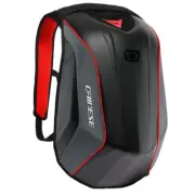 DAINESE D-MACH 2 AERODYNAMIC ERGONOMIC MOTORCYCLE BACKPACK 347 N BLACK GREY RED