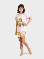 Girls 8-16 Shrek Short Pj Set