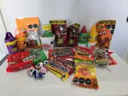 Assorted Mexican Candy box.Sour, spicy Funny candies