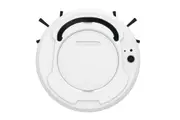 Smart Robot Cleaner with Mop Auto Sweeping Dirt Dust Floor Sweeper Automatic Obstacle Avoidance-White
