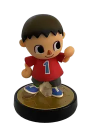 Super Smash Bros Collection N0.9 Villager Nintendo Amiibo Loose (Preowned)
