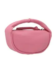 mini Micro Cush grained leather tote bag One size Pink