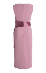 [Greta Constantine] Heron Metallic Detailed Dress