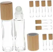 MOTHNUR 10pcs Essential Oil Roller Bottles Perfume Bottles with Leak Design for Storing Natural Oils Fragrances and Accessories Elegant and Comfortable Appearance
