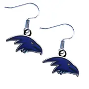 Adelaide Crows AFL Team Logo Earrings Surgical Steel Hook Jewellery