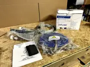 CTSC 95 Foot ZipLine Kit With Brake And Seat for Kids, Blue, Open Box *