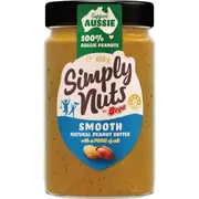 Bega Simply Nuts Smooth Natural Peanut Butter 650g